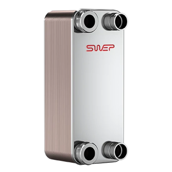 SWEP B10THx10 hőcserélő
