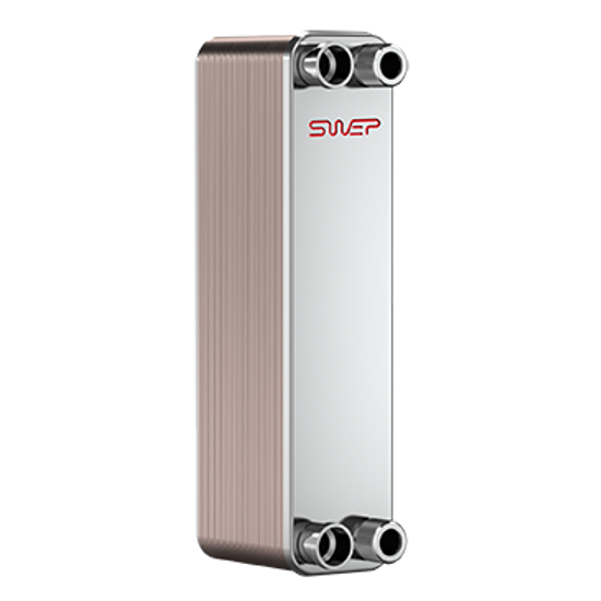 SWEP B8THx10  hőcserélő